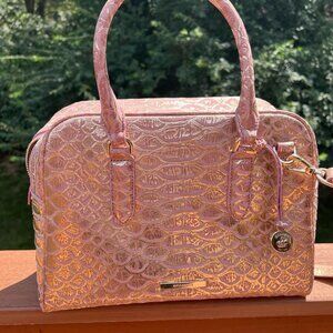 NWT Brahmin Marissa Satchel in Cashmere Pink Tenor